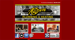 Desktop Screenshot of kozonplumbingandheating.com